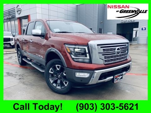 new 2020 nissan titan platinum reserve nissan of greenville